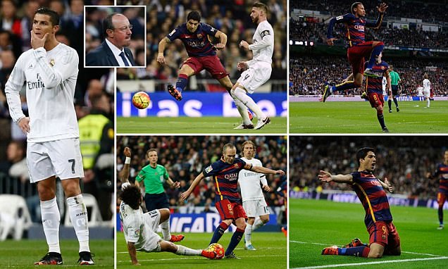 El Clasico Dimenangkan Barca, Ini Foto-foto Monumentalnya